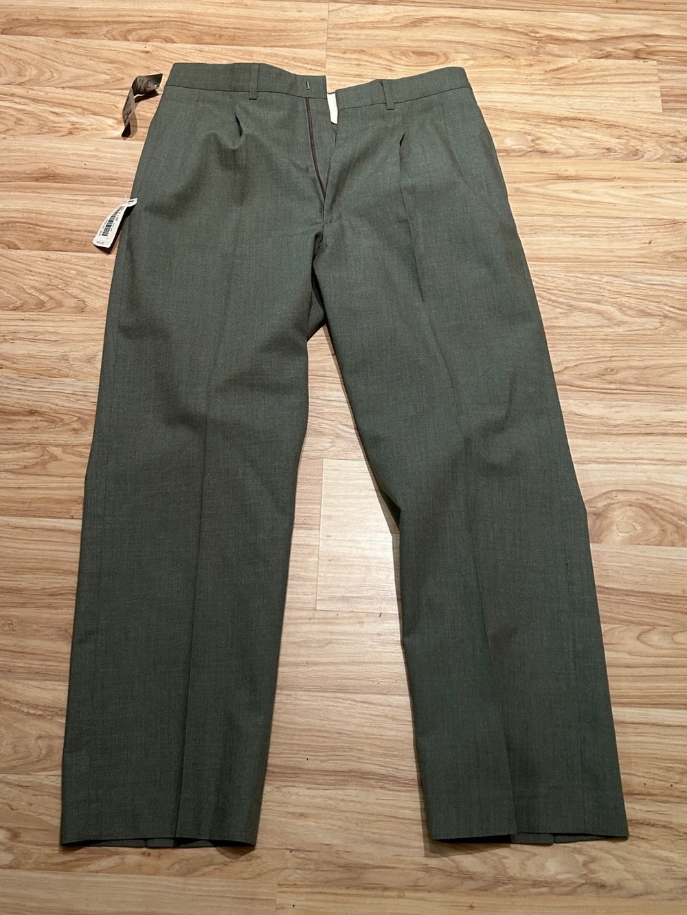Men's 36x29 Farah Olive Dress Pants NWT